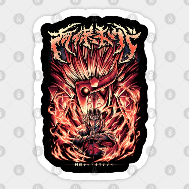 Perfect Susanoo Sticker by Aho Kid